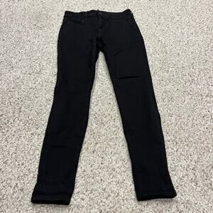 American Eagle The Dream Jean High Rise Jegging Sz 4 Black Stretch Casual